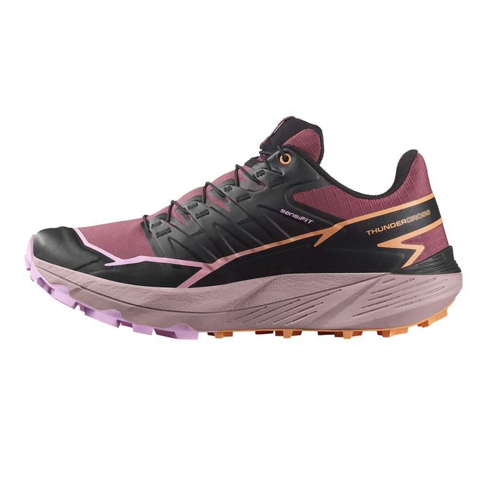 Salomon Thundercross W para Mujer - Negro/Violeta Negro-Violeta