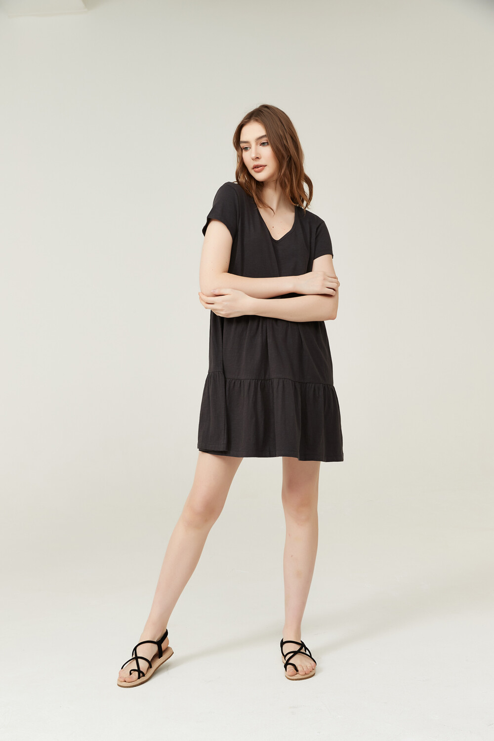 Vestido Boulevard Gris Oscuro