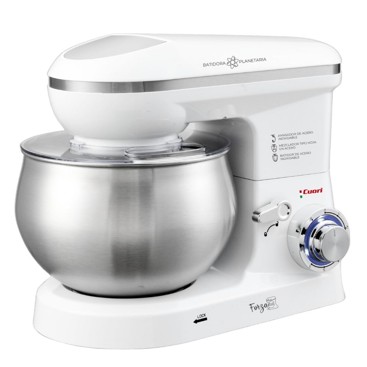 Batidora Planetaria CUORI Modelo 1400W «Forza» 