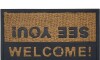 Felpudo Coco/Goma - 40x60 cm Welcome See
