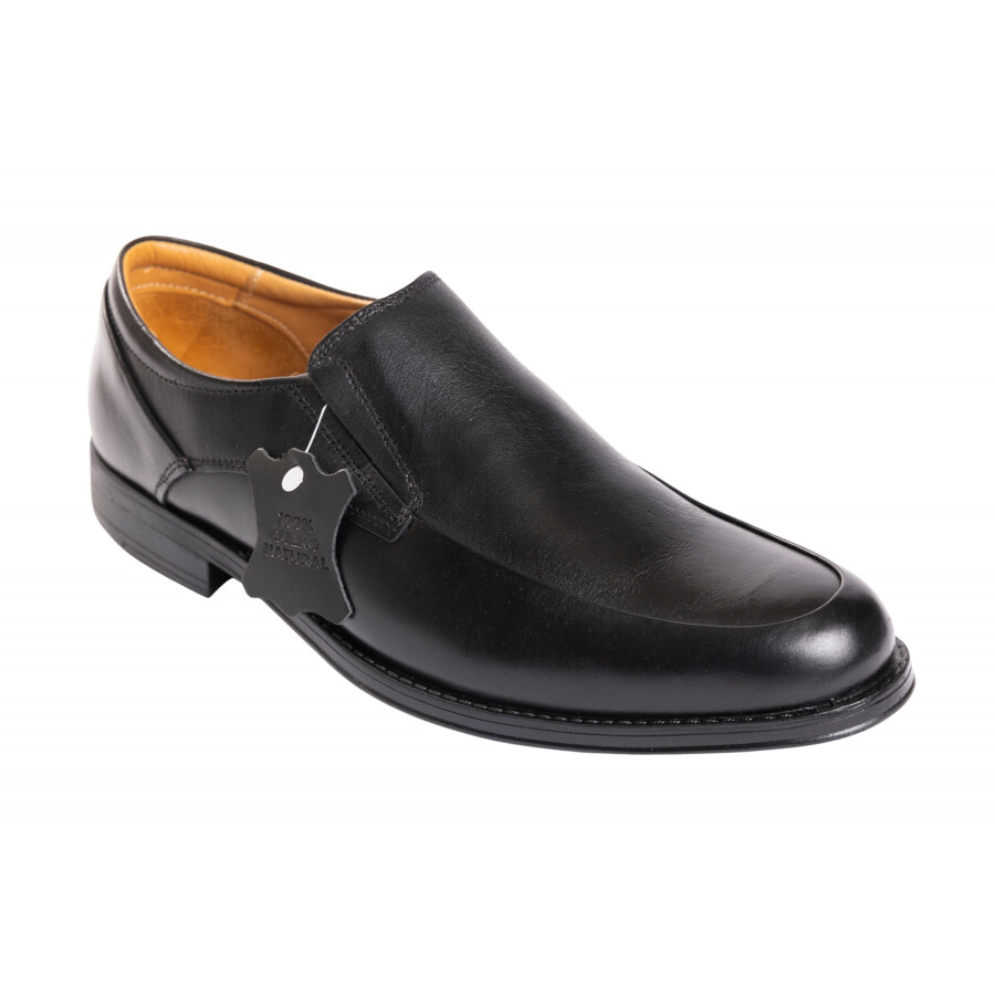 SNAKE CUERO VESTIR NEGRO