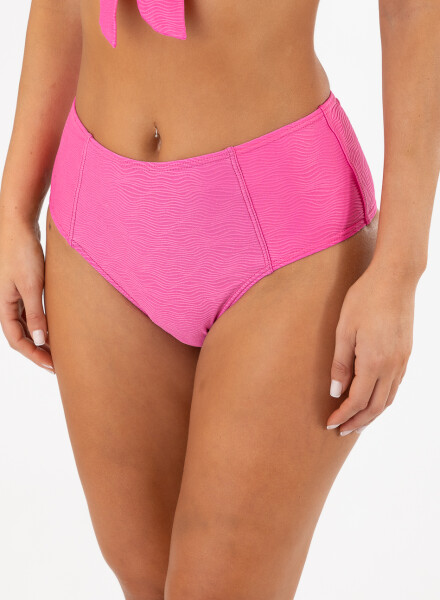 Bombacha alta desire textura Full fucsia tex