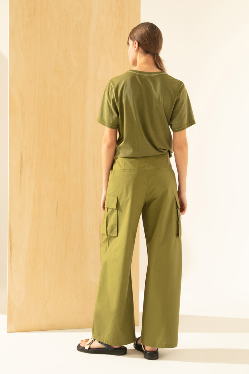 PANTALON ASIA Verde Militar