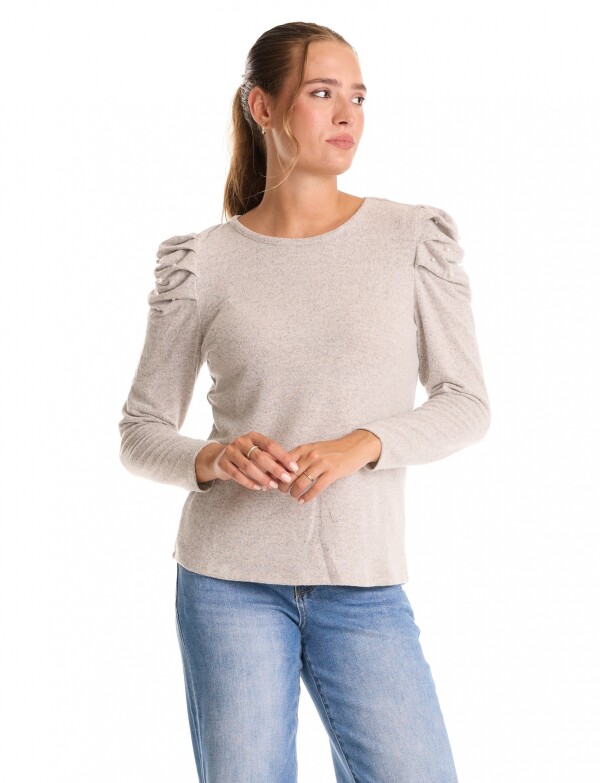 Buzo Soft Perlas GRIS