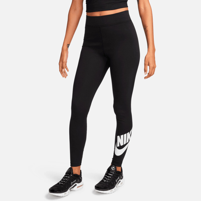 Pantalón Largo Nike Classic Gx Hr Tight Futura de Mujer Negro