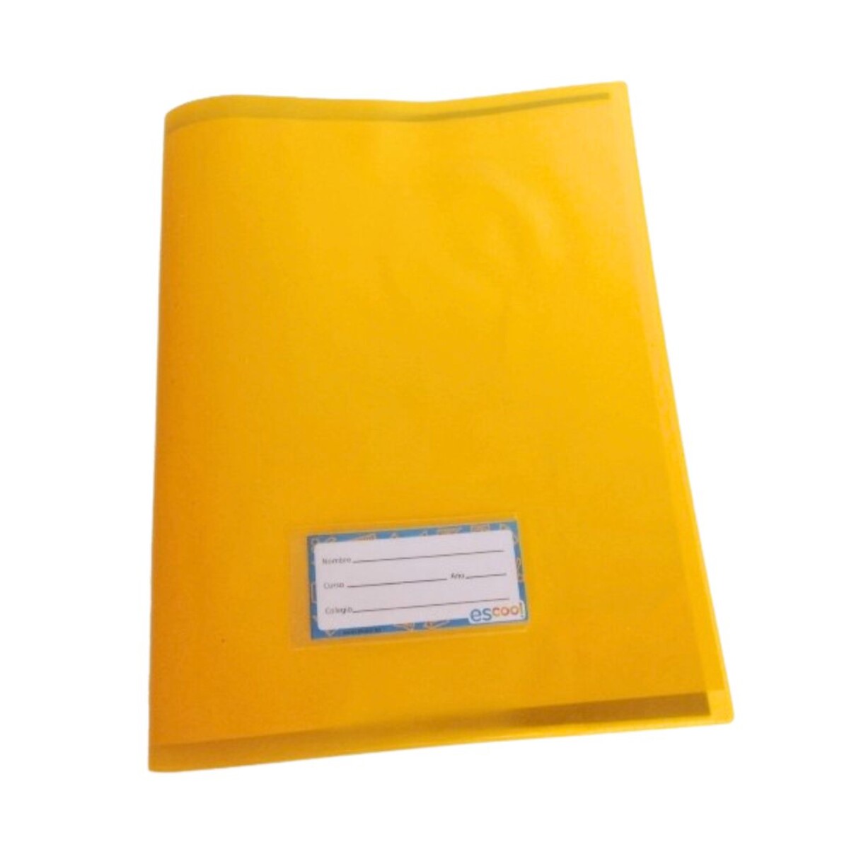 Forro p/cuaderno Tabare PVC Amarillo - Zz 