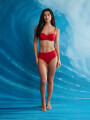 BIKINI TIRO ALTO ROJO