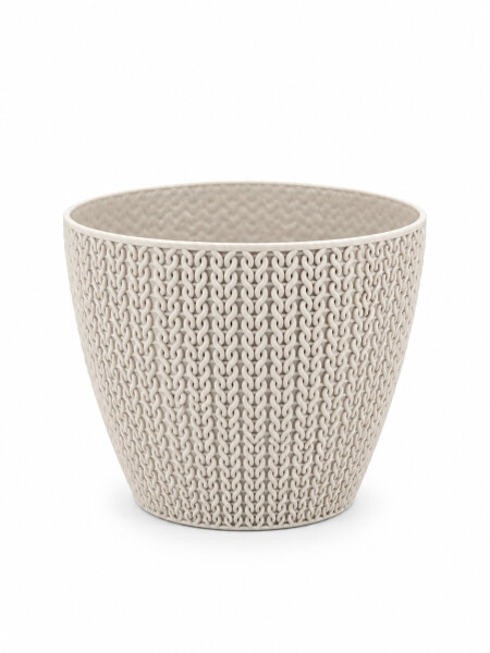 MACETA DOTS OFF WHITE