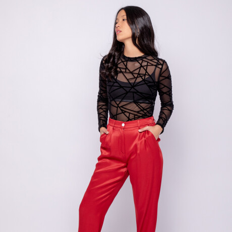 PANTALON TAUSA Rojo Oscuro