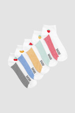 Pack de 5 medias cortas colores lisos Variante 39