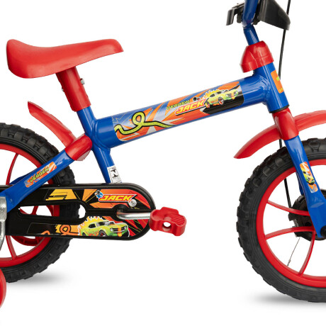 Bicicleta Infantil Verden Con Rueditas Montaña Rod 12 Rojo