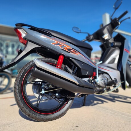 Yamaha Crypton 115 FI Gris oscuro