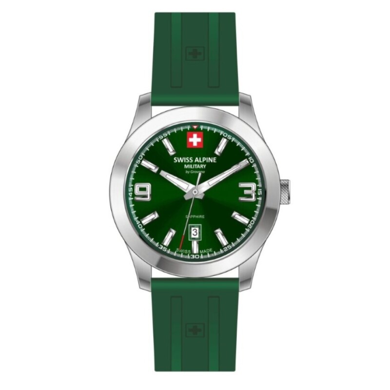 Reloj Swiss Alpine Military Combat Pro 7056.1834 para hombre Verde
