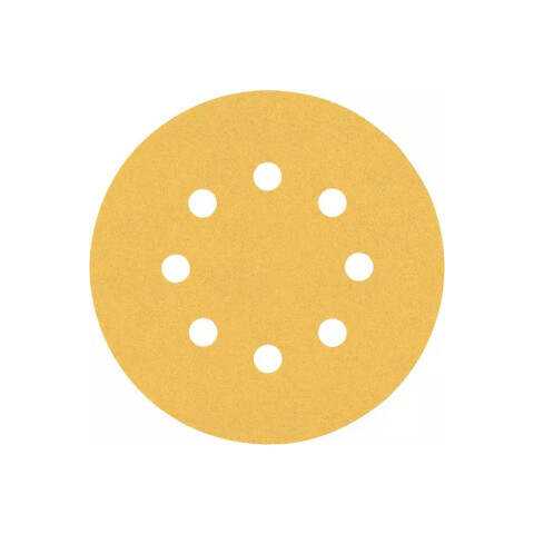 Lija con velcro 125mm grano 120 madera/metal BS4424