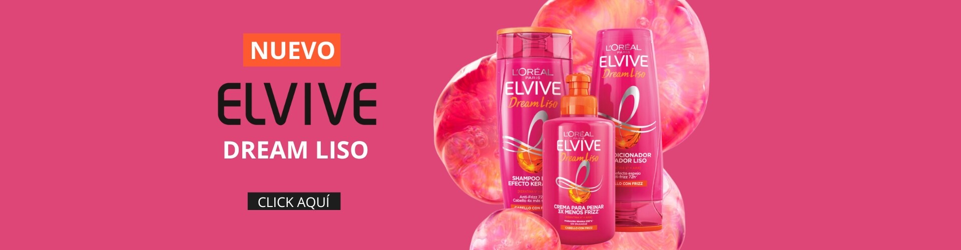 Nueva linea Dream Liso Elvive