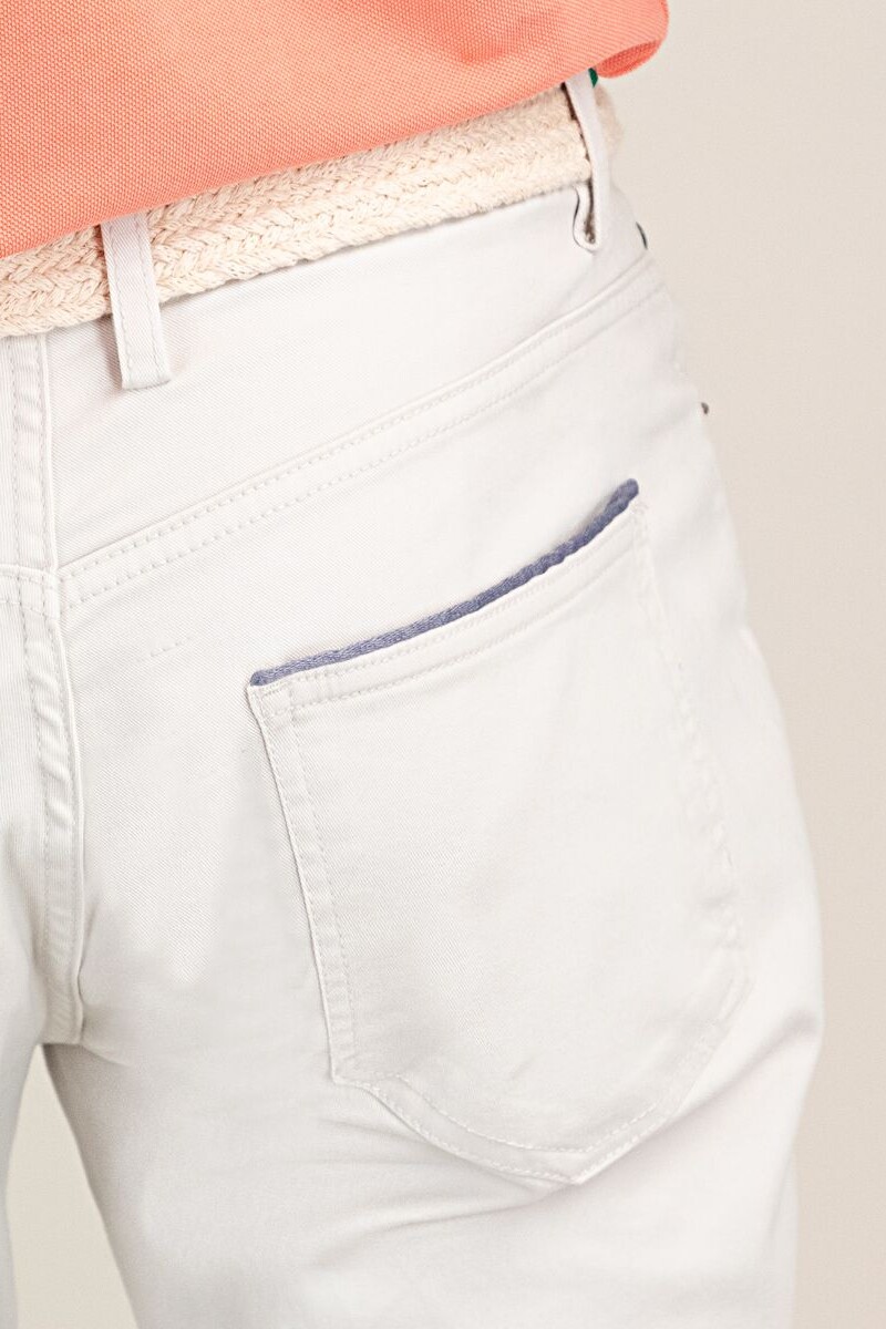 Pantalón 5 Bolsillos Piedra