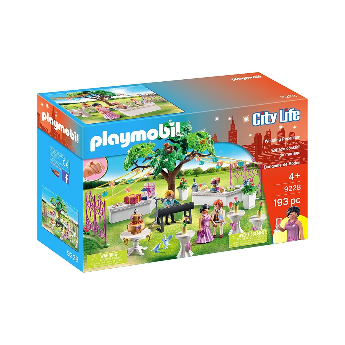 Playmobil City Life banquete de bodas 193 piezas 