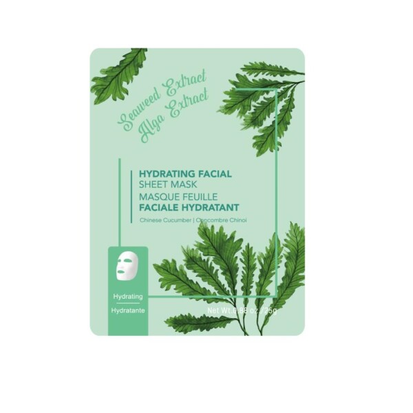 Mascarilla facial hidratante algas marinas