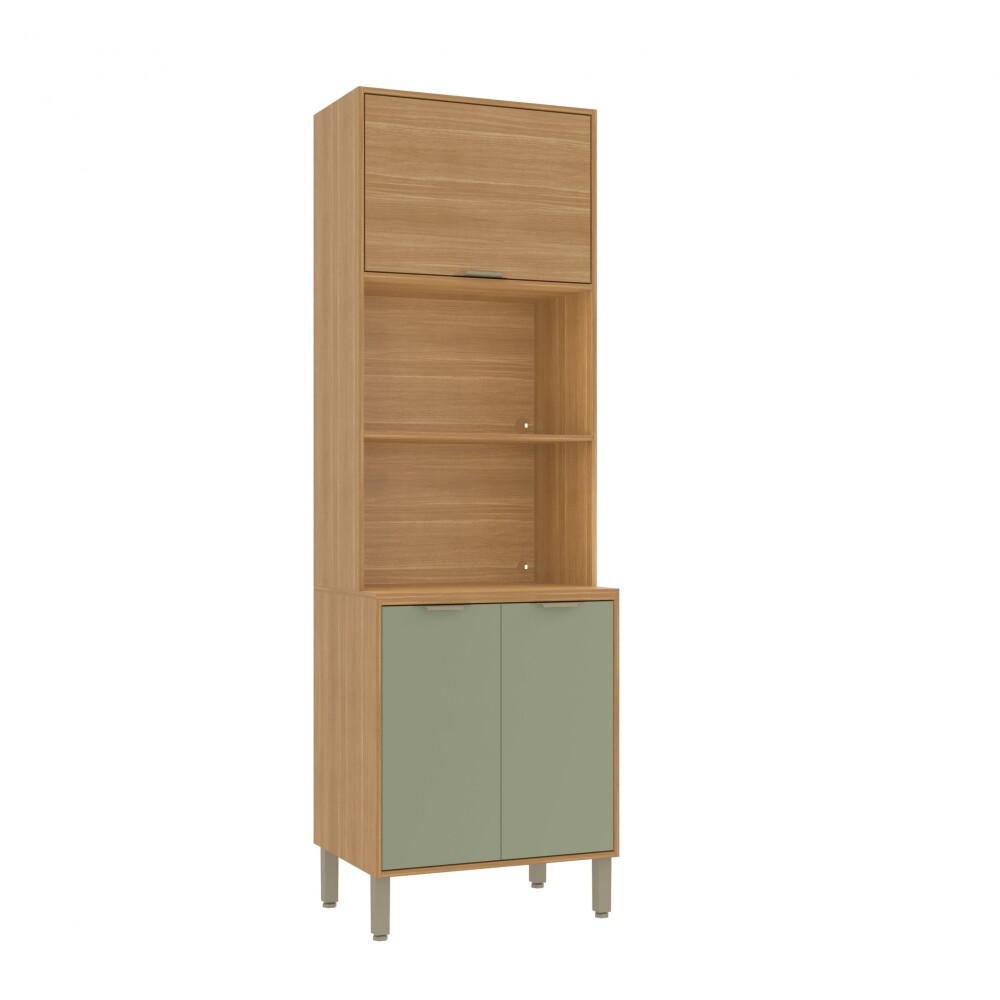 Armario Despensa 3 puertas Color Alecrim