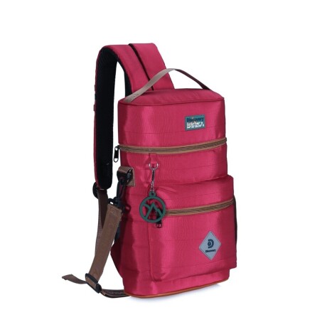 Mochila Matera Discovery Bolsillo Exterior BORDEAUX