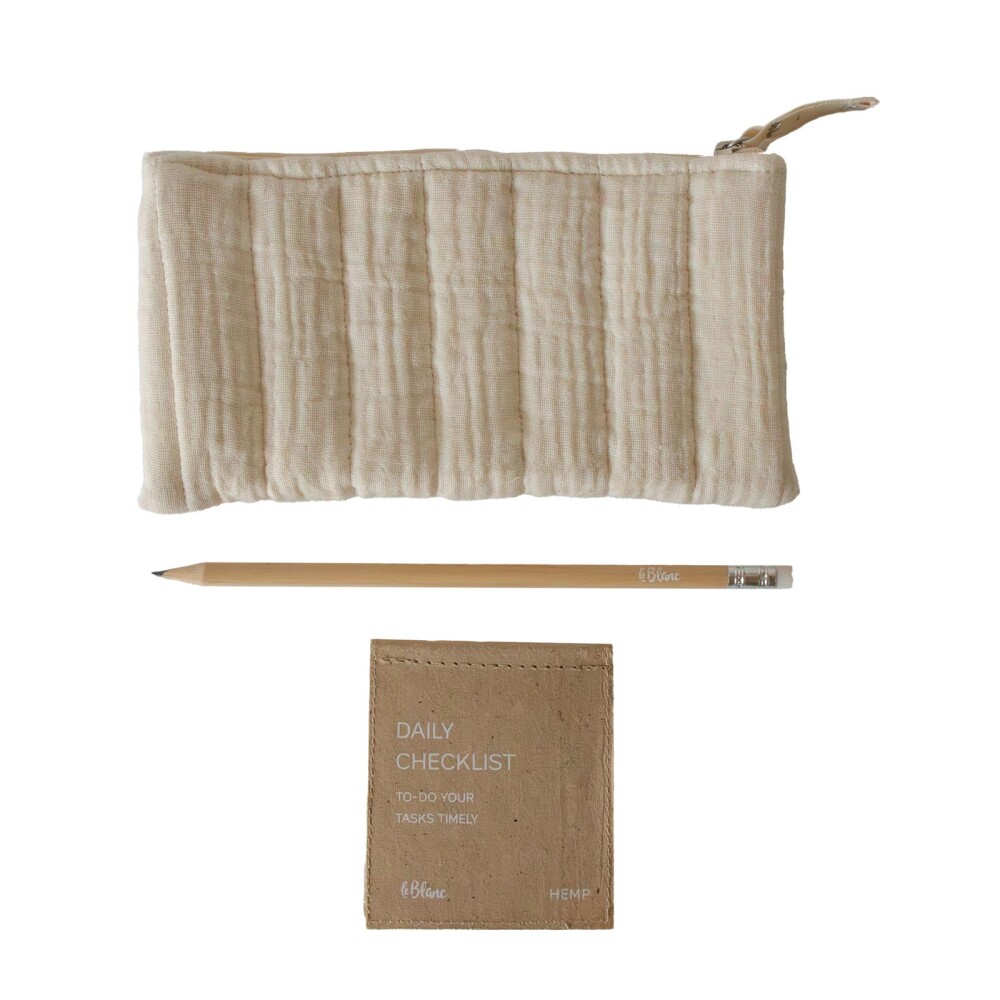 SET PAPELERÍA PAPEL-Y-ALGODON NATURAL-BEIGE BUTTER