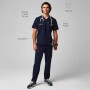 Polo Helix Scrub Hombre Navy