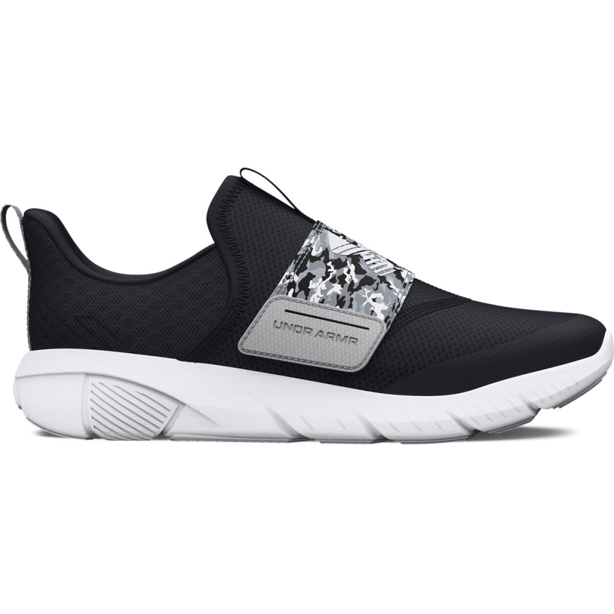 UA BGS Flash Print-BLK - BLK-001 