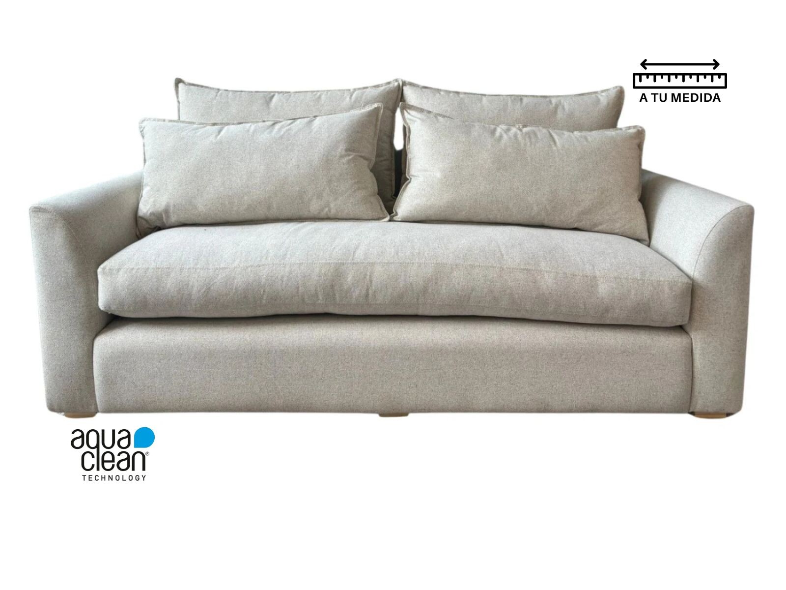 Sofa 3 cps LIAM en Tela 