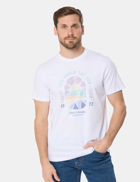 REMERA ESTAMPADA Blanco