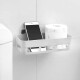 Estante Baño Ducha Plastico Organizador Adhesivo Ducha Blanco Estante Baño Ducha Plastico Organizador Adhesivo Ducha Blanco