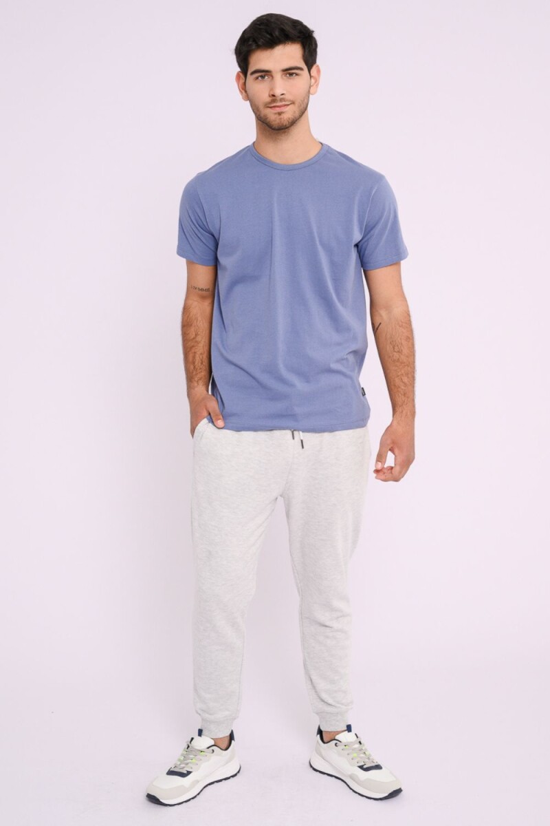 Remera manga corta Azul