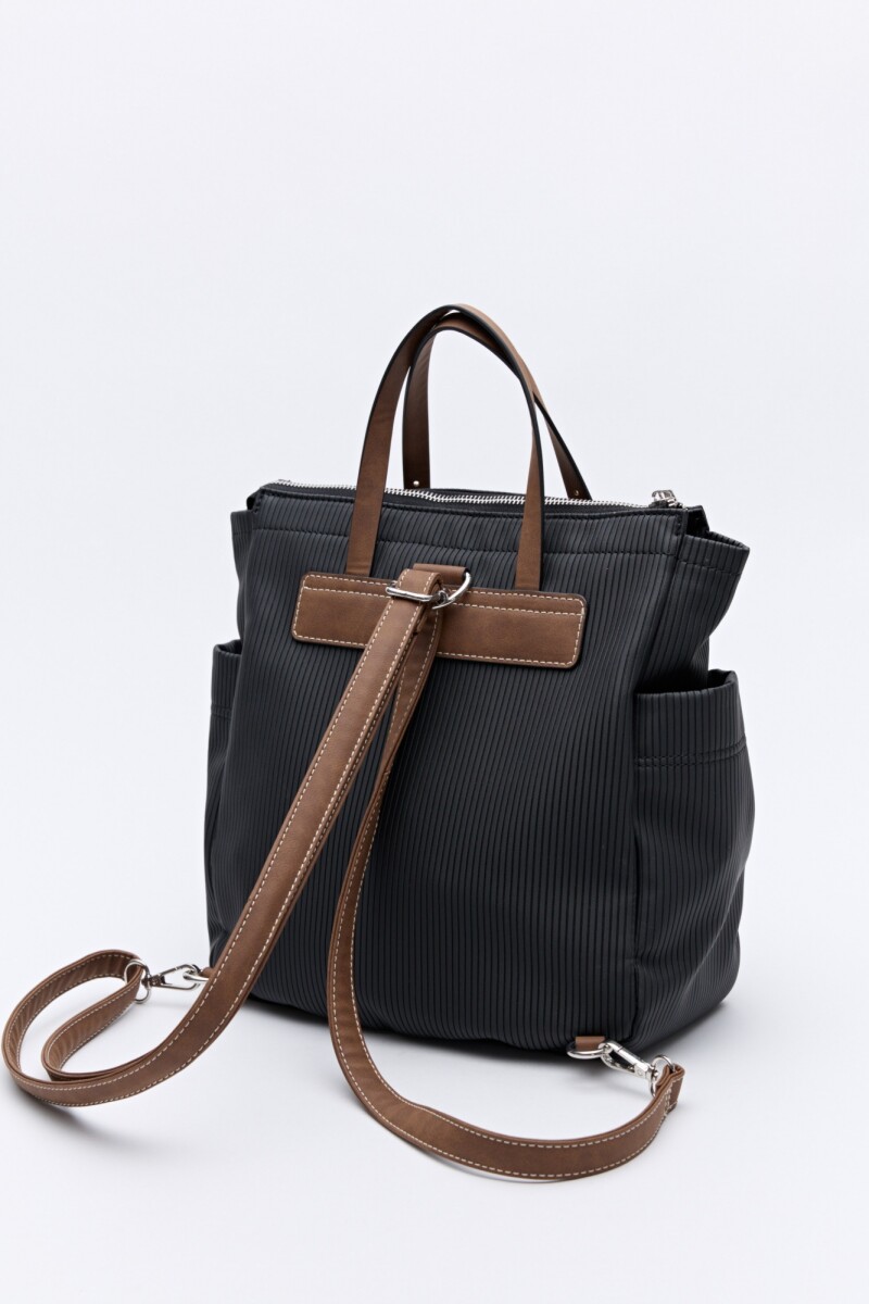 MOCHILA BASEVI Negro