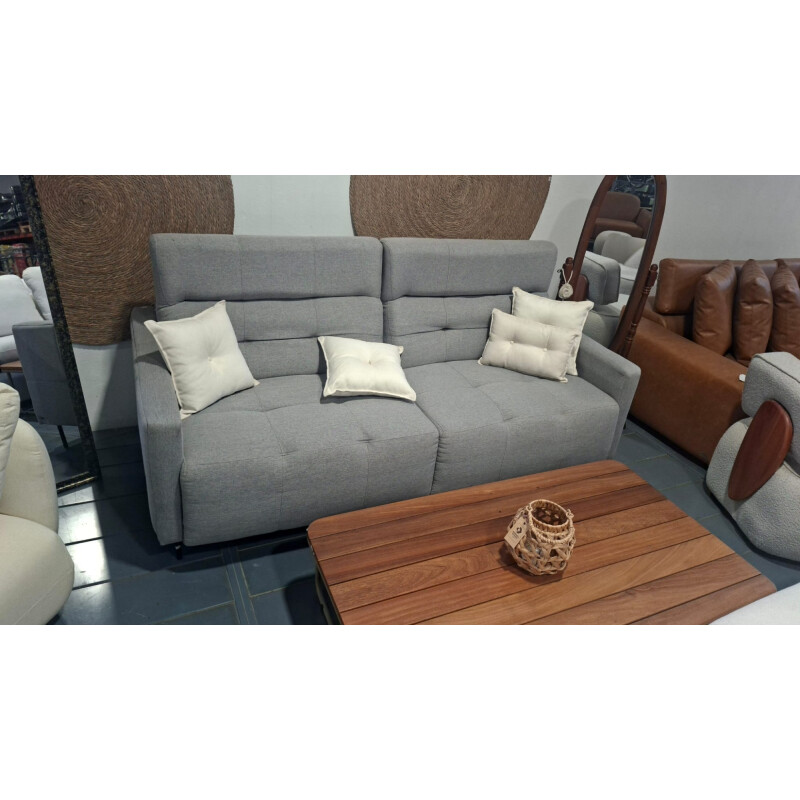 Sofá Hero Gris DK Respaldo reclinable Sofá Hero Gris DK Respaldo reclinable
