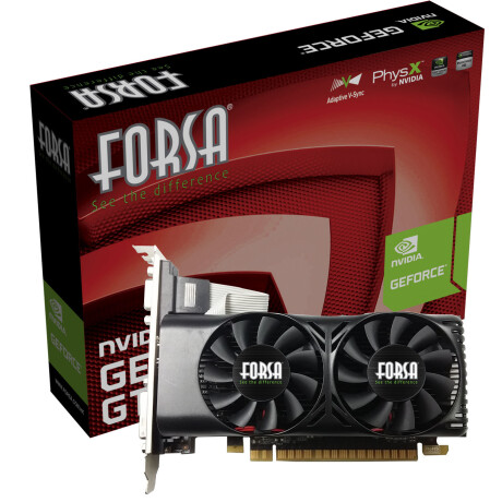 Tarjeta Forsa Geforce GTX750TI 1GB DDR5 Pci-e 001