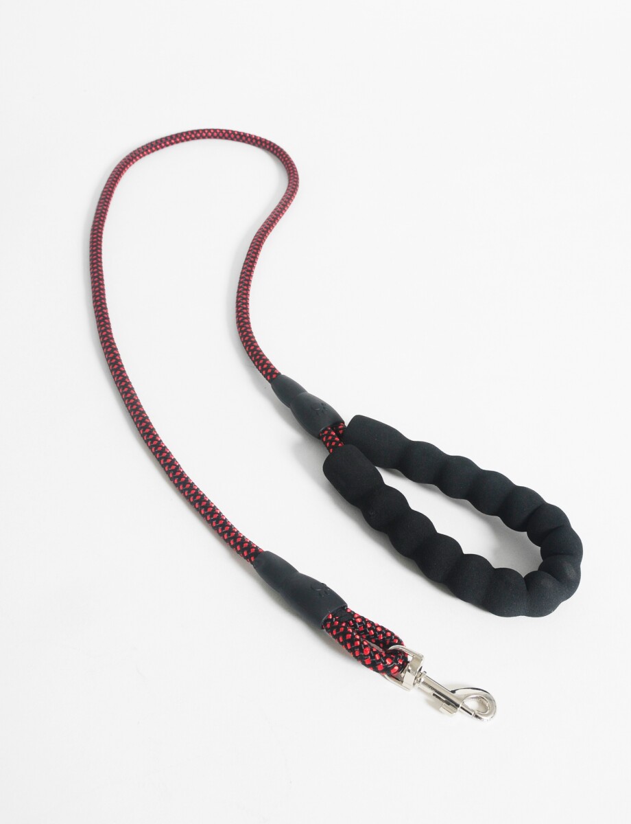 Correa para perro dots - negro 