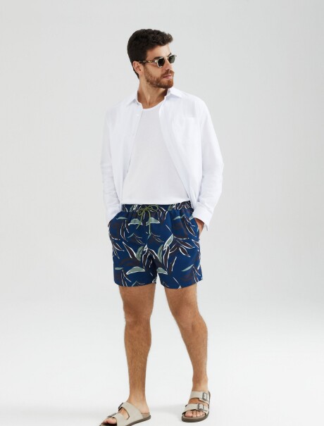 SHORT ESTAMPADO CON SUSPENSOR SHORTS MASC