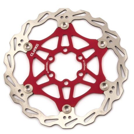 Rotor Clarks Ultraliviano 160 Mm Rojo Rotor Clarks Ultraliviano 160 Mm Rojo