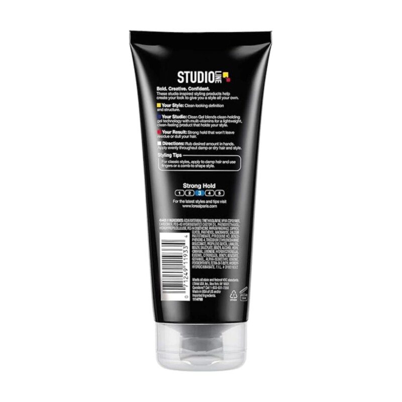 Gel para el Cabello L´Oreal París Studio, 6.8 Oz Gel para el Cabello L´Oreal París Studio, 6.8 Oz