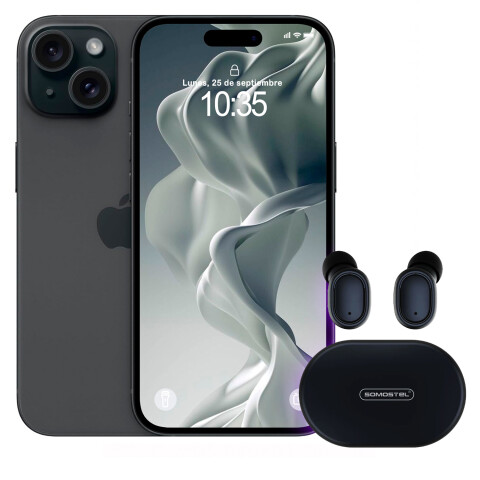 Iphone 15 6/128 Gb 5g + regalo NEGRO
