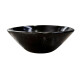 Bacha Rustica Eliptica De 35X12Cm Color Negro