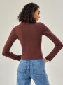 Remera Jodie Chocolate