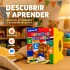 Libro Didáctico Interactivo Bilingüe con 20 Hojas Táctiles Diseño 2