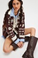 SHELBY CARDIGAN Marron
