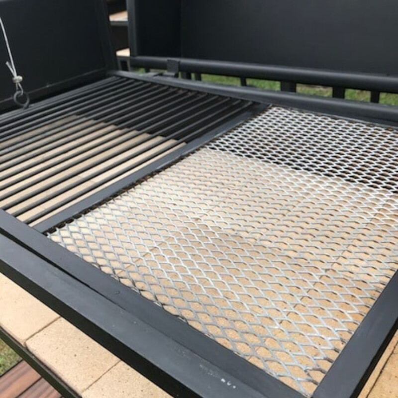 Parrillero Metálico con Tapa 120x60 Parrillero Metálico con Tapa 120x60