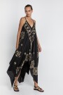 VESTIDO ASIMETRICO Negro