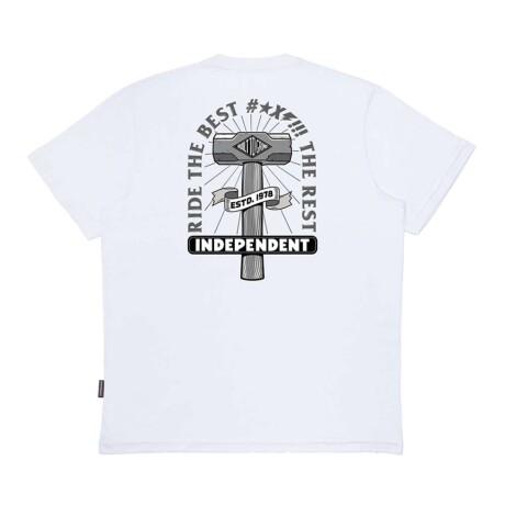 Remera MC Independent Rtb Sledge Blanco