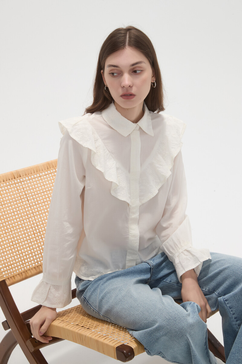 Camisa Hariet - Marfil / Off White 