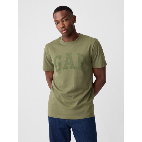 V-EVERYDAY SOFT BASIC LOGO T WALDEN GREEN
