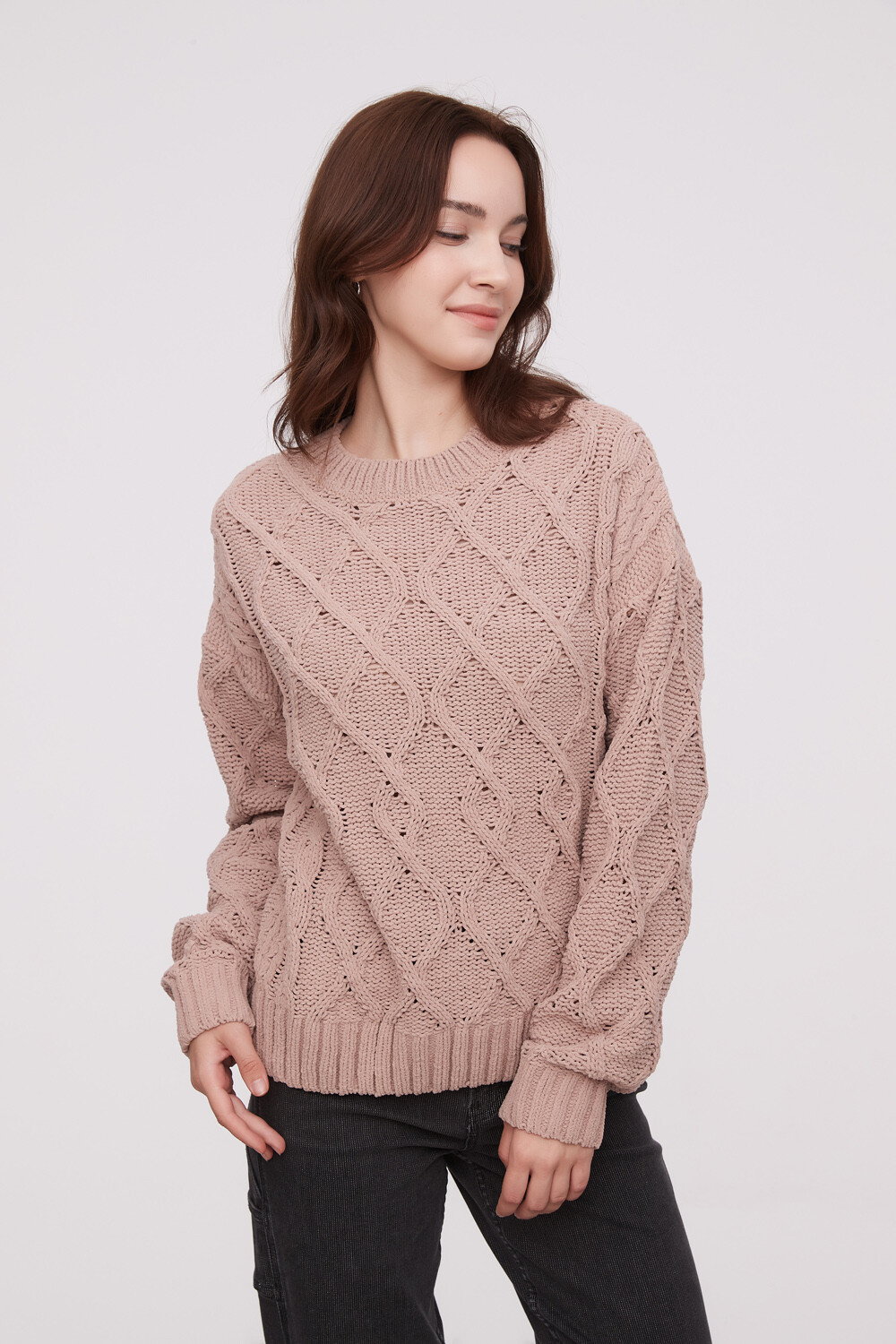 Sweater Loanina Beige Oscuro