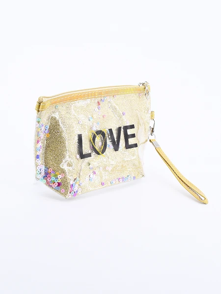 NECESSAIRE DORADO